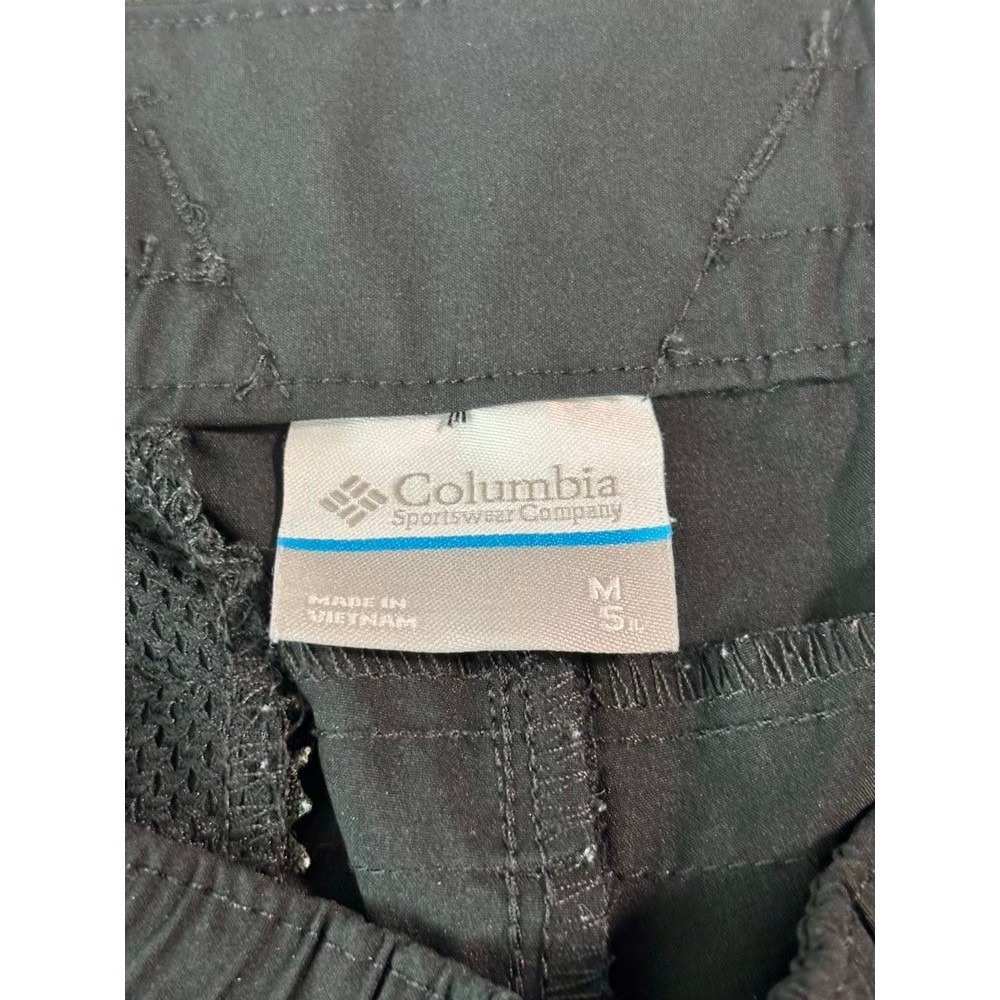 Columbia PFG Fishing Shorts Mens Small Black Mesh Pocket - Picture 7 of 12